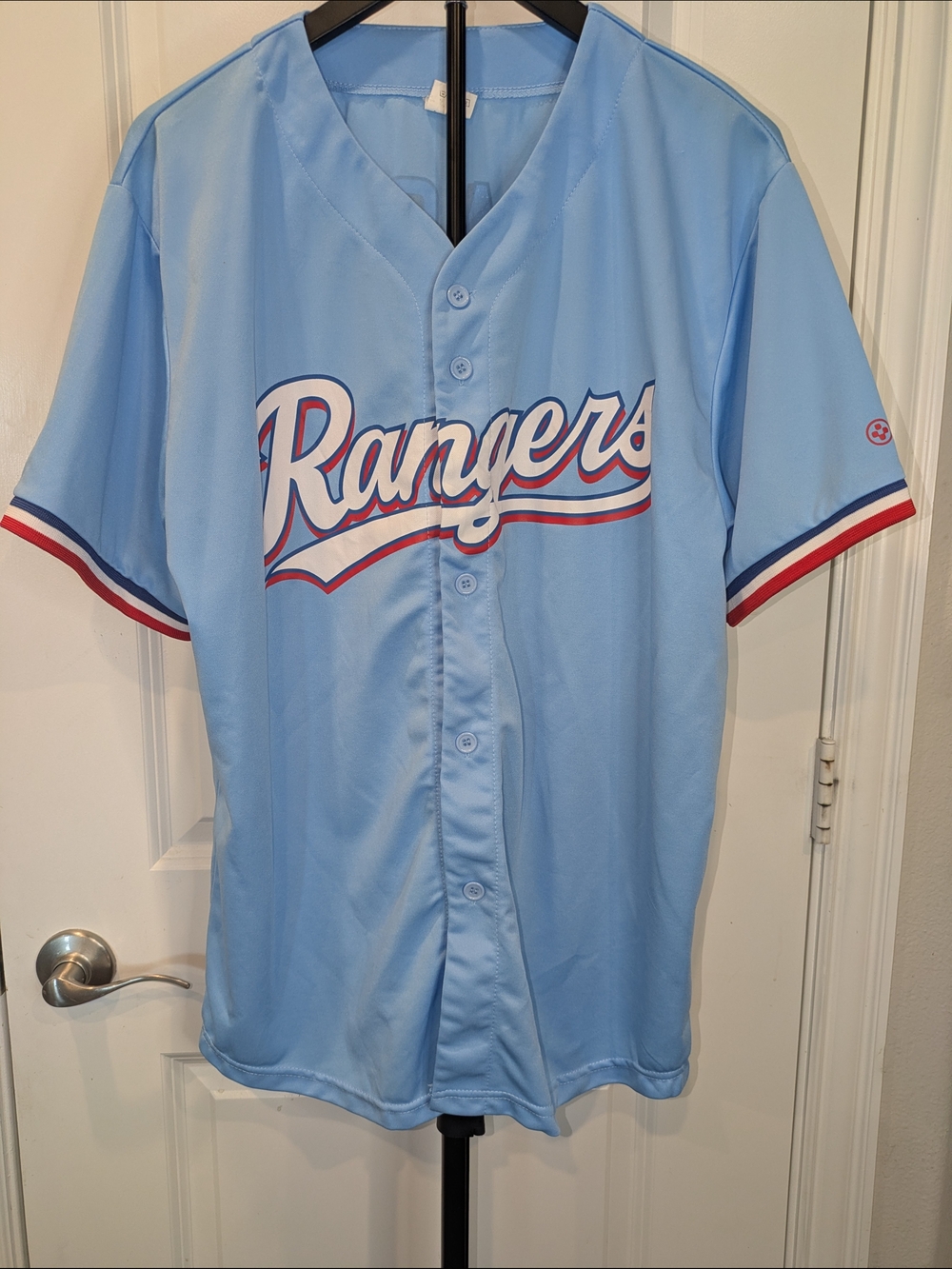 2023 Texas Rangers Corey Seager #5 Powder Blue SGA Jersey XL